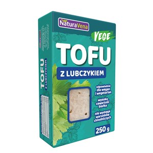 TOFU Z LUBCZYKIEM 250 g - NATURAVENA