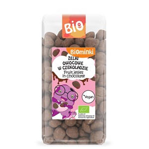 ŻELKI OWOCOWE W CZEKOLADZIE BIO 250 g - BIOMINKI