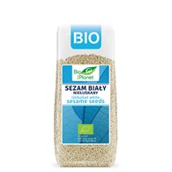 SEZAM BIAŁY NIEŁUSKANY BIO 200 g - BIO PLANET