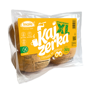 BUŁKI KAJZERKI XL BEZGLUTENOWE (4 szt.) 240 g - INCOLA