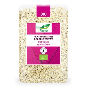 PŁATKI OWSIANE BEZGLUTENOWE BIO 1 kg - BIO PLANET