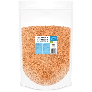 SOCZEWICA CZERWONA BIO 5 kg - HORECA (BIO PLANET)