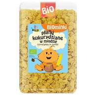 PŁATKI KUKURYDZIANE W MIODZIE BIO 500 g - BIOMINKI