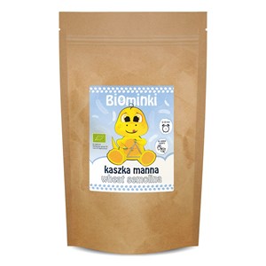 KASZKA MANNA BEZ DODATKU CUKRÓW BIO 500 g - BIOMINKI