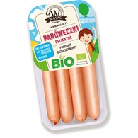 PARÓWKI DELIKATNE BEZGLUTENOWE BIO 150 g - WASĄG (Z PÓŁKI)