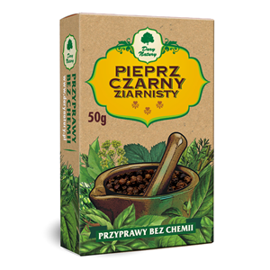 PIEPRZ CZARNY ZIARNISTY 50 g - DARY NATURY