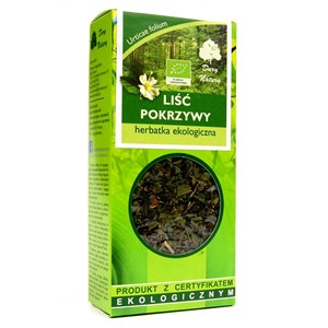 HERBATKA LIŚĆ POKRZYWY BIO 25 g - DARY NATURY