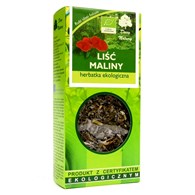 HERBATKA LIŚĆ MALINY BIO 25 g - DARY NATURY