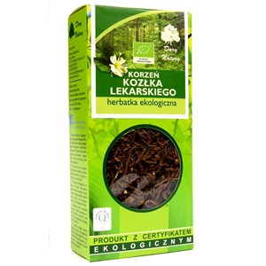 HERBATKA Z KORZENIA KOZŁKA LEKARSKIEGO BIO 100 g - DARY NATURY