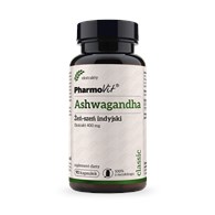 ASHWAGANDHA EKSTRAKT (400 mg) BEZGLUTENOWY 90 KAPSUŁEK - PHARMOVIT (CLASSIC)