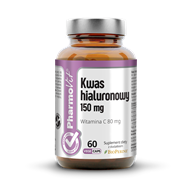 KWAS HIALURONOWY (150 mg) BEZGLUTENOWY 60 KAPSUŁEK - PHARMOVIT (CLEAN LABEL)