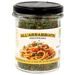 PRZYPRAWA ALL'ARRABBIATA BEZGLUTENOWA BIO 55 g - PIĘĆ PRZEMIAN