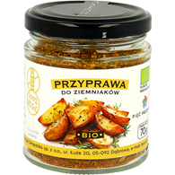PRZYPRAWA DO ZIEMNIAKÓW BEZGLUTENOWA BIO 70 g - PIĘĆ PRZEMIAN
