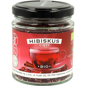 HIBISKUS BEZGLUTENOWY BIO 90 g - PIĘĆ PRZEMIAN