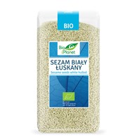 SEZAM BIAŁY ŁUSKANY BIO 500 g - BIO PLANET