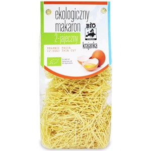 MAKARON (2-JAJECZNY) KRAJANKA BIO 250 g - BIO PLANET