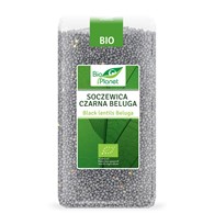 SOCZEWICA CZARNA BELUGA BIO 500 g - BIO PLANET