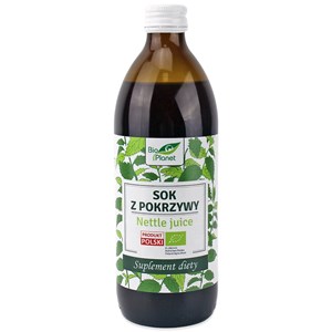 SOK Z POKRZYWY BIO 500 ml - BIO PLANET