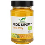 MIÓD NEKTAROWY LIPOWY BIO 300 g - BIO PLANET