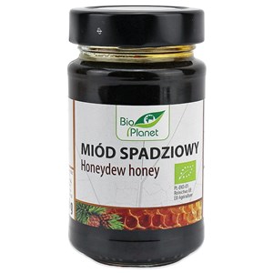 MIÓD SPADZIOWY BIO 300 g - BIO PLANET