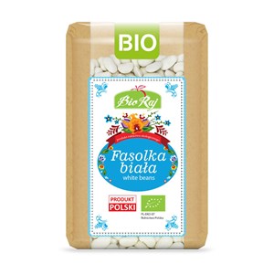 FASOLKA BIAŁA BIO (POLSKA) 500 g - BIO RAJ