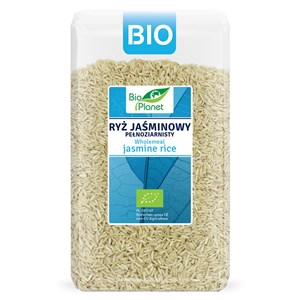 RYŻ JAŚMINOWY PEŁNOZIARNISTY BIO 1 kg - BIO PLANET