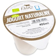 JOGURT NATURALNY 1,3 % BIO 400 ml - EKO KNIAŹ (NA ZAMÓWIENIE)