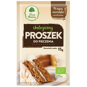 PROSZEK DO PIECZENIA BIO 15 g - DARY NATURY