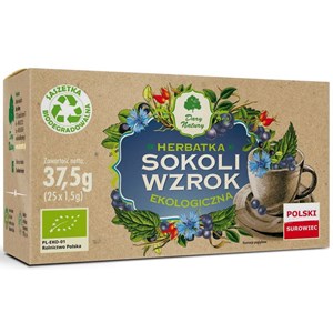 HERBATKA SOKOLI WZROK BIO (25 x 2 g) 50 g - DARY NATURY