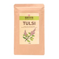 MASECZKA ZIOŁOWA DO TWARZY I WŁOSÓW TULSI 100 g - SATTVA (AYURVEDA)