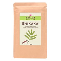 PROSZEK ZIOŁOWY DO MYCIA WŁOSÓW SHIKAKAI 100 g - SATTVA (AYURVEDA)
