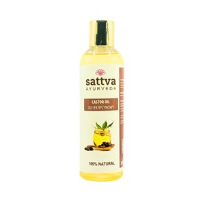 OLEJEK KOSMETYCZNY RYCYNOWY 250 ml - SATTVA (AYURVEDA)