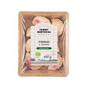 PIEROGI Z JAGODAMI BIO 400 g - FARMY ROZTOCZA (NA ZAMÓWIENIE)