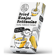 MAKARON SUCHY (KONJAC) FETTUCCINE BEZGLUTENOWY 80 g - DIET-FOOD