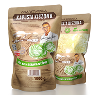 KAPUSTA KISZONA BIO 1 kg - CHARSZNICKIE POLA NATURY (PRODUKT SEZONOWY)