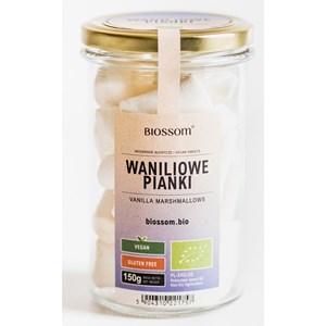 PIANKI WANILIOWE WEGAŃSKIE BEZGLUTENOWE BIO 150 g - BIOSSOM