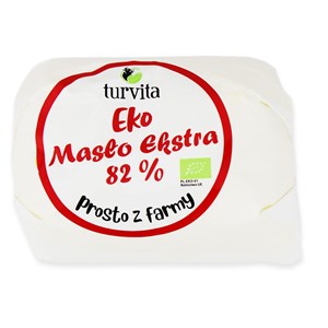 MASŁO EXTRA OSEŁKA (82 % TŁUSZCZU) BIO 200 g - TURVITA