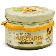 MUSZTARDA MIODOWA BIO 200 g - DARY NATURY