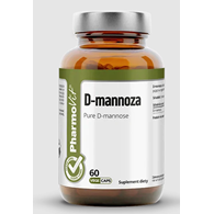 D-MANNOZA BEZGLUTENOWA 60 KAPSUŁEK - PHARMOVIT (CLEAN LABEL)