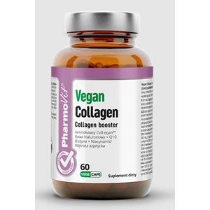 COLLAGEN BOOSTER VEGAN BEZGLUTENOWY 60 KAPSUŁEK - PHARMOVIT (CLEAN LABEL)