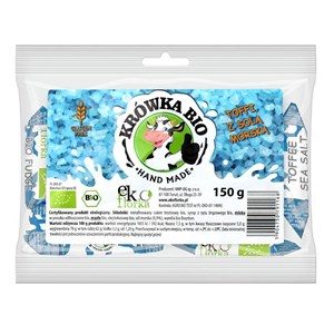 KRÓWKI Z SOLĄ MORSKĄ BEZGLUTENOWE BIO 150 g - EKOFLORKA