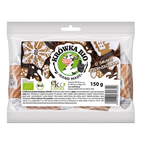 KRÓWKI O SMAKU PIERNIKOWYM BEZGLUTENOWE BIO 150 g - EKOFLORKA (PRODUKT SEZONOWY)