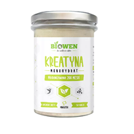 KREATYNA MONOHYDRAT PROSZEK BEZGLUTENOWA 250 g - BIOWEN