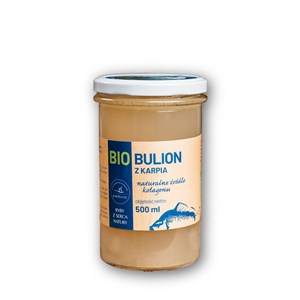 BULION Z KARPIA (KOLAGEN) BIO 500 ml - GOSPODARSTWO RYBACKIE ZAWÓLCZE