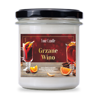 ŚWIECA SOJOWA ZAPACHOWA GRZANE WINO 300 ml - YOUR CANDLE (PRODUKT SEZONOWY)