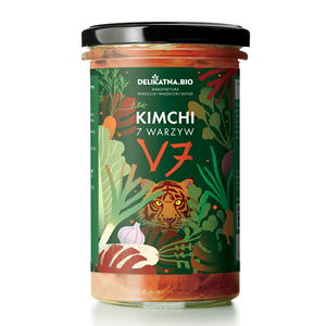 KIMCHI 7 WARZYW 540 g - DELIKATNA