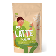 LATTE MATCHA - NAPÓJ KOKOSOWY Z MATCHĄ BIO 200 g - DIET-FOOD