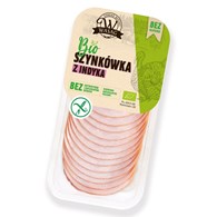 SZYNKÓWKA Z INDYKA PLASTRY BEZGLUTENOWA BIO 130 g - WASĄG (NA ZAMÓWIENIE)