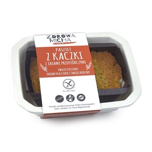 PASZTET Z KACZKI Z JAJAMI PRZEPIÓRCZYMI BEZGLUTENOWY 200 g - ZDROWA MICHA (NA ZAMÓWIENIE)