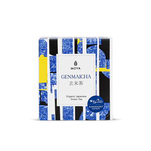 HERBATA ZIELONA GENMAICHA JAPOŃSKA Z PRAŻONYM RYŻEM BIO (15 x 1,5 g) 22,5 g - MOYA MATCHA